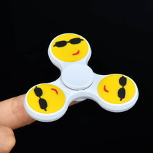 Fidget Spinner emoji Hand Spinner Smiling Face Hand Spinner Tri Fidget Focus Desk Toys