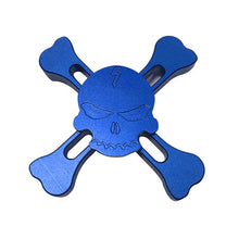 Rainbow Face fidget spinner metal Kids toy Tri-Spinner Fidget Hand Spinner Multi-Color EDC Focus Toys finger spinner