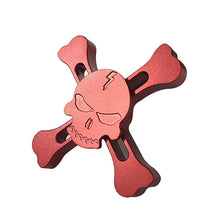 Rainbow Face fidget spinner metal Kids toy Tri-Spinner Fidget Hand Spinner Multi-Color EDC Focus Toys finger spinner