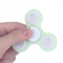 Silica gel Gyro fidget Led fidget spinner Anti stress toys for kids adults Fidget Spinner Single Decompression Luminescence toy