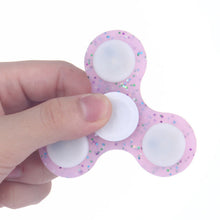 Silica gel Gyro fidget Led fidget spinner Anti stress toys for kids adults Fidget Spinner Single Decompression Luminescence toy