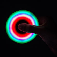 toy Finger spinner LED Light Hand Spinner Fidget Toys Finger Ball For Autism ADHD hand toy