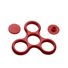Top toy part Plastic Frame Shell For Tri-Spinner Hand Spinner EDC Fidget Toy Without Bearing