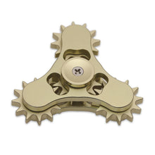 fidget spinner metal Hand Spinner 3 teeth linkage devil level Funny Toy Finger spinner