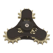 fidget spinner metal Hand Spinner 3 teeth linkage devil level Funny Toy Finger spinner