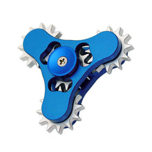 fidget spinner metal Hand Spinner 3 teeth linkage devil level Funny Toy Finger spinner