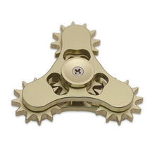 fidget spinner metal Hand Spinner 3 teeth linkage devil level Funny Toy Finger spinner