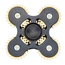 Finger spinner top toy Gear Fidget Hand Tri Spinner Metal EDC Toy Stuffer Gift For Kids Adults