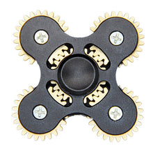 Finger spinner top toy Gear Fidget Hand Tri Spinner Metal EDC Toy Stuffer Gift For Kids Adults