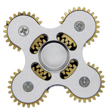 Finger spinner top toy Gear Fidget Hand Tri Spinner Metal EDC Toy Stuffer Gift For Kids Adults