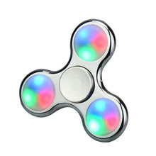 led spinner toy LED Light Fidget Hand Spinner metal Torqbar Finger Toy EDC Focus Gyro finger spinner Anti stress toys