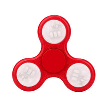 led spinner toy  LED Light Tri Fidget Hand Spinner Triangle Finger Toy EDC Focus ADHD Autism finger spinner toys gift