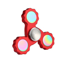 Finger spinner toy Tri Fidget Hand Spinner Triangle Torqbar Finger Toy EDC Focus ADHD Autism metal finger spinner toy drop ship