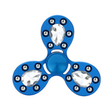 Toy Fidget Spinner Finger Metal crystal Focus Spin EDC Bearing Stress Pocket Toys Gifts ADHD Hand Finger spinner toys