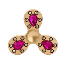 Toy Fidget Spinner Finger Metal crystal Focus Spin EDC Bearing Stress Pocket Toys Gifts ADHD Hand Finger spinner toys