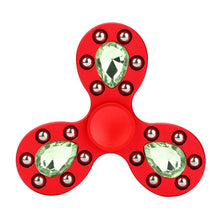 Toy Fidget Spinner Finger Metal crystal Focus Spin EDC Bearing Stress Pocket Toys Gifts ADHD Hand Finger spinner toys