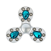 Toy Fidget Spinner Finger Metal crystal Focus Spin EDC Bearing Stress Pocket Toys Gifts ADHD Hand Finger spinner toys