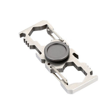 Finger spinner Stainless Steel Hand Spinner Fidget Finger Spin Stress Hand Desk Toy ADHD Key Chain Fidget Spinner toy drop ship