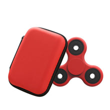 Bag For Fidget finge Spinner Triangle Finger Toy Focus ADHD Autism Data Earphone Cable Earphone Headphone Bag Box Fingertip gyro