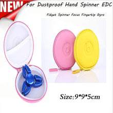 EVA Bag for Fingertip gyro finger spinner bag Case For Dustproof Hand Spinner EDC Fidget Spinner Focus Fingertip Gyro kids Toy