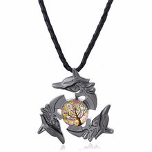 5.2cm/2.0" Tri Fidget Hand Spinner Finger Focus Toy Pendant Necklace H510 fingertip gyro pendant time gem alloy necklace #GH20
