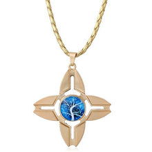 1pc fingertip gyro necklace Pendant Time Necklace Gold Silver Black Tri Fidget Hand Spinner Finger Focus Toy #GH20