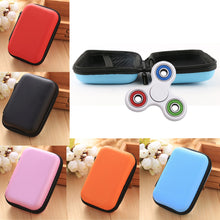 Gift For Fidget Hand Spinner  Finger Toy Focus ADHD Autism Data Earphone Cable Bag Box Carry Case
